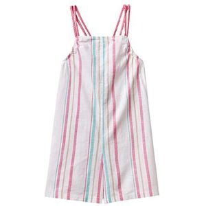 United Colors of Benetton Jumpsuit voor meisjes en meisjes, Wit gestreept 910, 170