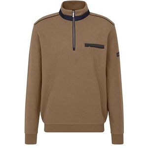 bugatti Sweatshirt voor heren, bruin, 4XL