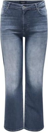 Carwilly - High Waist Wide Leg Fit Jeans - Jeans