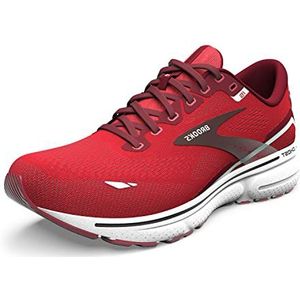 Brooks Ghost 15 Hardloopschoenen heren, Rood Blauw Haze Wit, 46.5 EU