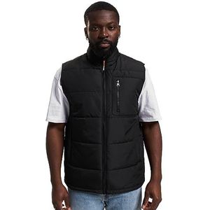 Only & Sons Heren Onsjake Gewatteerd Vest OTW, Zwart, XXL