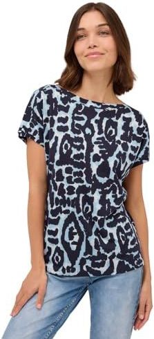 Cecil - Dames Shirt - Blauw - Met Patroon