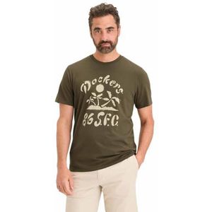 Dockers Graphic Tee Tees Dark Olive (Tidal Foam), Dark Olive (Tidal Foam), M