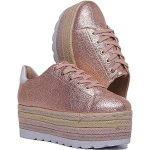 Guess casual, damessneakers, Veelkleurig, roségoud, roségoud, 39 EU