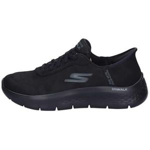 Skechers Dames Go Walk Flex Sneaker, Zwart, 41 EU