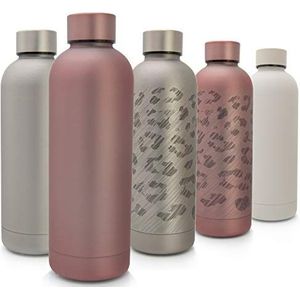 T&N Roestvrijstalen drinkfles Classique 500 ml - roségoud