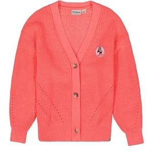 N44651_Girls Cardigan, shocking pink, 92 cm