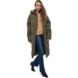 Minus Damen Alexis Lange Pufferjacke 3007 SEA TURTLE GREEN 38