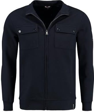 KEYLARGO - Klnew Trainer Jacket - Gebreide Jas - Navy