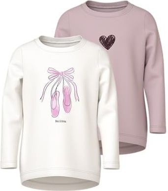 NAME IT - NMFVIX 2P - Lange Mouwen Shirts - Meisjes - 2-pack