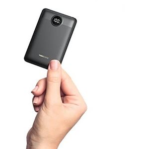 VEEKTOMX Mini Power Bank 10000mAh kleine Powerbank 22,5W USB C PD QC 3.0 Fast Charge Externe batterij, Ultra Compacte Draagbare Oplader met 2 Output Compatibel iPhone 14pro/ Sumsang s22/Xiaomi/OnePlus