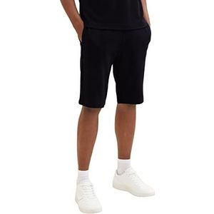 TOM TAILOR Heren bermuda sweatpants shorts, 10668 - Sky Captain Blue, XL