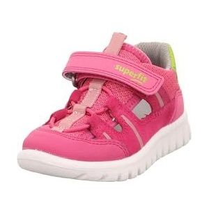 Superfit Sport7 Mini sneakers voor meisjes, Roze Groen 5500, 27 EU