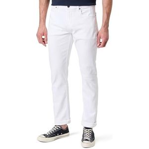 7 For All Mankind Slimmy White Jeans voor heren, wit, 28W