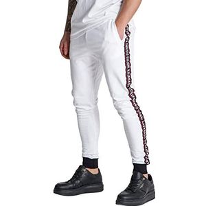 Gianni Kavanagh Witte warmte joggingbroek voor heren, Kleur: wit, M