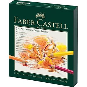 Faber-Castell 110038, Kleurpotloden, Polychromos, 36 Stuks