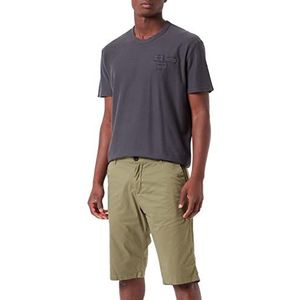 TOM TAILOR Uomini Chino Bemuda shorts met stretch 1031444, 29003 - Olive Branch Green, 32
