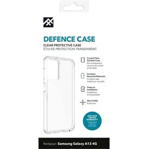 ZAGG iFrogz Defence beschermhoes compatibel met Samsung Galaxy A13, duurzaam, klikbestendig, antislip, slank, gerecycled, helder