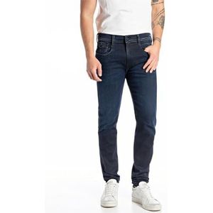 Replay Heren Anbass Forever Blue Jeans, 007, donkerblauw, 27W x 32L