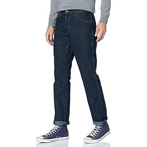 Wrangler Regular Fit STR Jeans, Blu (Blue), 34W / 32L Uomo