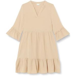 ONLY Carmakoma Carthyra Life Peplon Dress WVN blousejurk voor dames, Oxford tang., 44 Grote maten