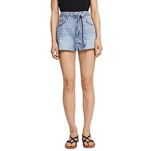 edc by Esprit Dames 042CC1C302 Denim Shorts, 903/BLAUW Licht WASH, 27, 903/Blauw, 54