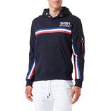 ALPHA INDUSTRIES Heren NASA ISS Hoody Polo Pullover