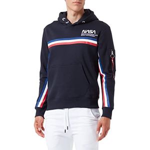 ALPHA INDUSTRIES Heren NASA ISS Hoody Polo Pullover