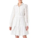 Blousejurk - Effen - Katoen - Kort - Normale Pasvorm - Lange Mouw