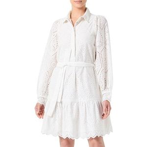 Blousejurk - Effen - Katoen - Kort - Normale Pasvorm - Lange Mouw