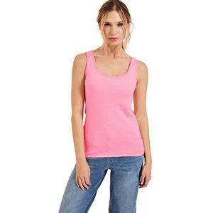 Cecil Linda Basic Top voor dames, katoen, Zacht roze., XL