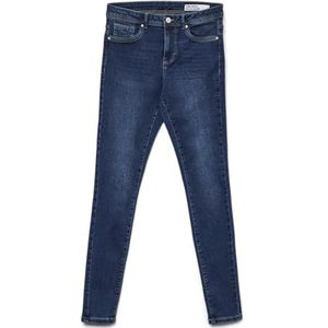 VERO MODA - VMTANYA - Jeans - Blauw Denim - Slimfit - Mid Waist