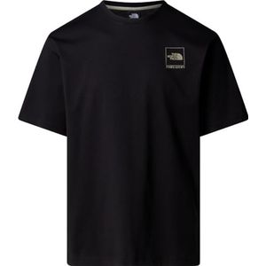 The North Face - Coordinates - T-shirt - Zwart - Katoen