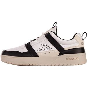 Kappa Unisex Stylecode: 243418 Bradock Sneakers, wit zwart, 42 EU