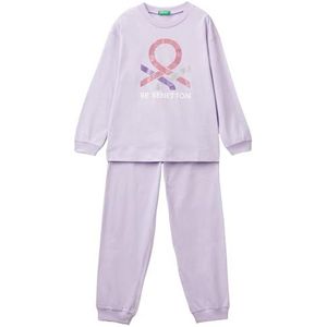 United Colors of Benetton Pyjama voor baby's en jongeren, Paars, 90 cm