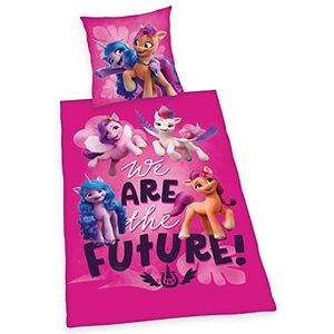 Herding - My Little Pony - Beddengoed Set - Roze - 100% Katoen - 2-delig