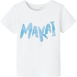 NAME IT Boy's NMMFREDERIK SS TOP Box T-shirt, Bright White, 98, wit (bright white), 98 cm