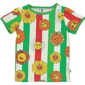 Småfolk Jongens met Suns T-shirt, groen, 7-8 Jaar