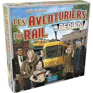 De avonturiers van de Rail Express - Berlijn | Een spel van Days Of Wonder – 2 tot 5 spelers – duurt ca. 15-20 minuten – een spel voor het gezin – voor volwassenen en kinderen 8+