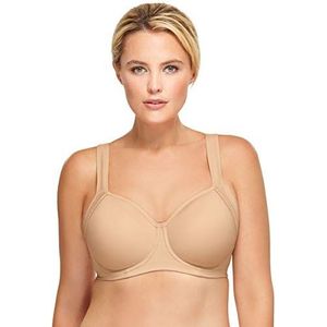 Wacoal Dames Demi & Balconette Sportbeha, Zand, 80F