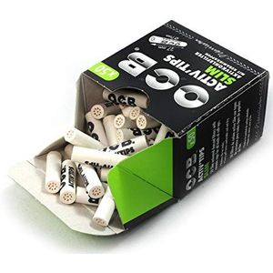 OCB - Actieve Koolfilter - Zilverkleurig - Dun - 7 mm - 50 Stuks