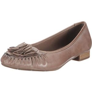 Jana Fashion 8-8-22101-26 dames ballerina's, beige taupe, 37.5 EU