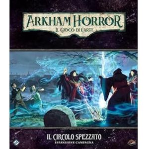 Asmodee - Arkham Horror Het kaartspel: De gebroken cirkel - uitbreiding campagne, editie in het Italiaans