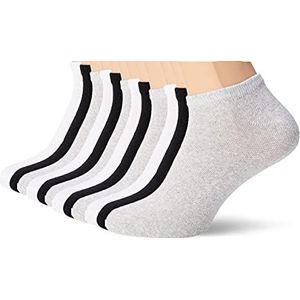 FM London Unisex Plain Trainer Socks Trainersokken (Pack van 12), diverse kleuren, 39-42 EU