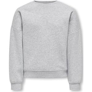 ONLY GIRLS - Sweatshirt - Grijs - Katoen - O-hals