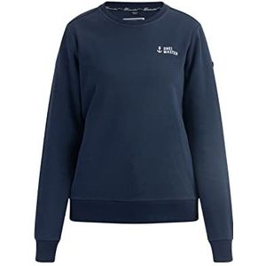 BINJI Sweatshirt voor dames, marineblauw, L