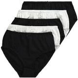 Ulla Popken Slip  zwart / wit