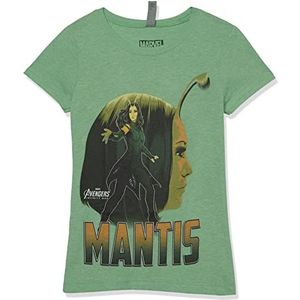 Marvel Mantis SIL T-shirt voor meisjes, appelgroen, M, Groene appel, M