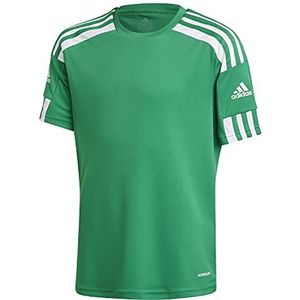 adidas Jongens Squadra 21 Jersey, Team Green/White, 13-14 Years