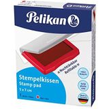 Pelikan 337725 Stempelkussen 3E, kunststof, 5x7 cm, rood